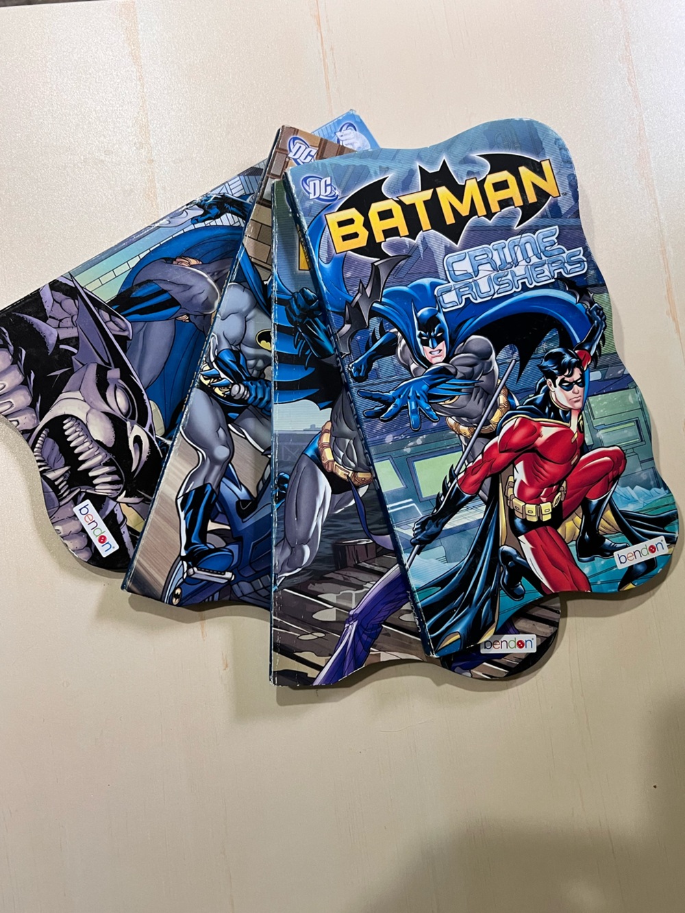 DC Comics Batman Crime Crushers Book Set - 4 Books